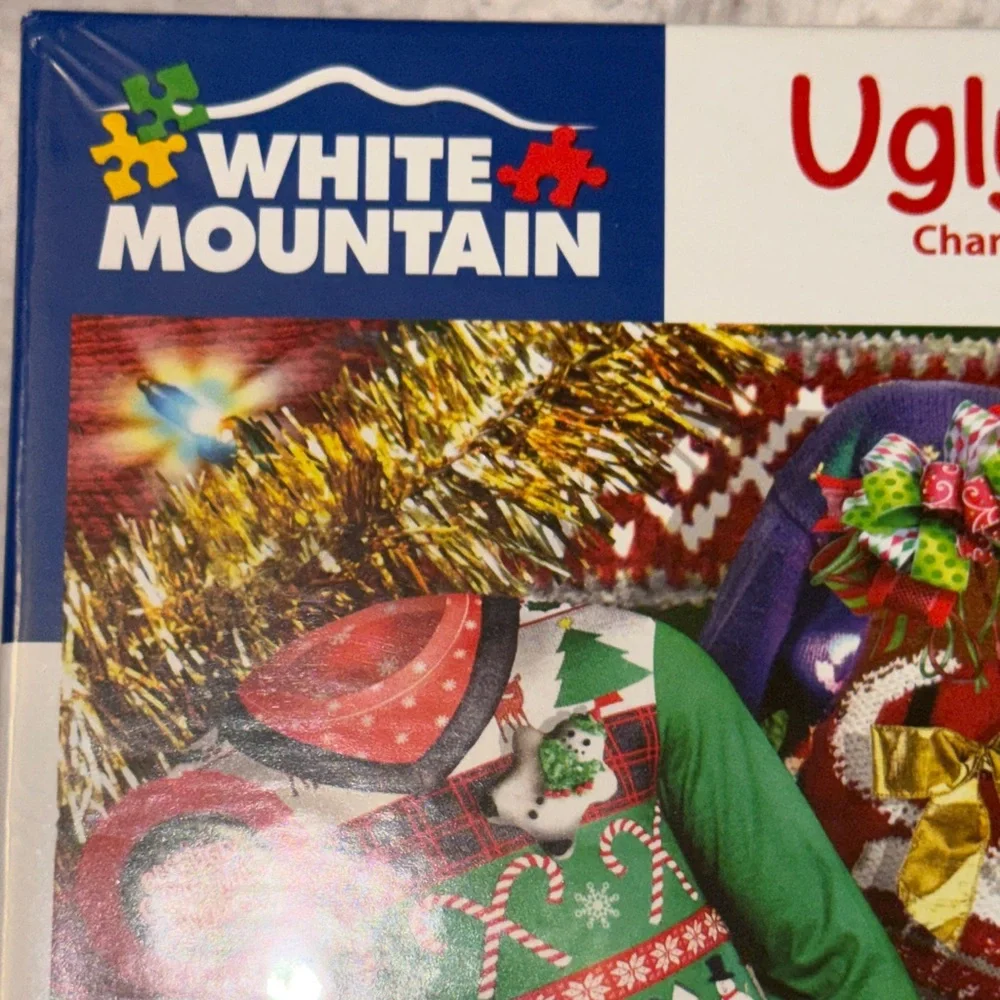 White‎ Mountain Festive Sweaters Puzzle